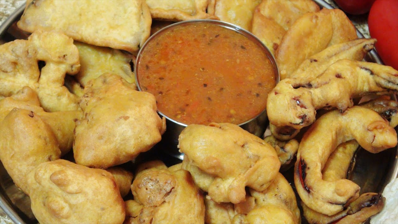 ירקות מטוגנים מצופים. ירקות מטוגנים בבלילה.