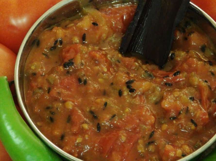 צ'אטני עגבניות הודי