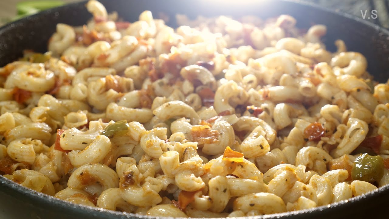 פסטה עם עגבניה ופלפל