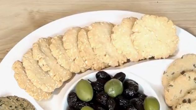 עוגיות שומשום מלוחות