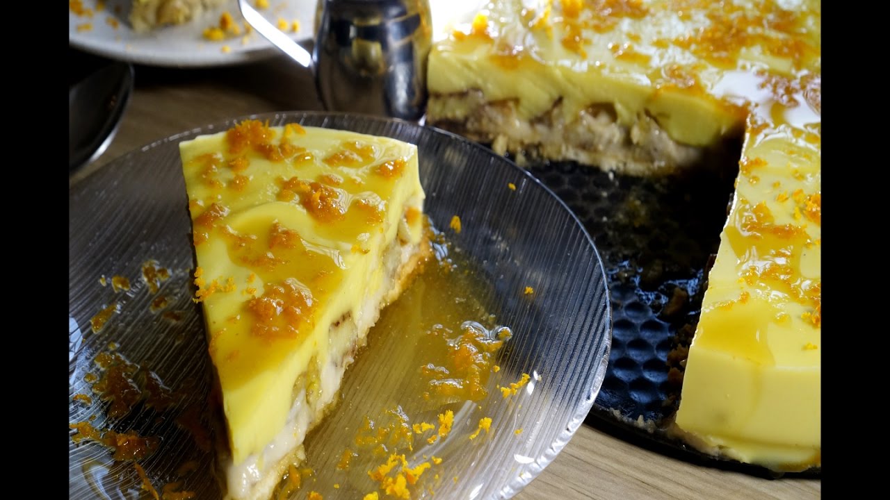 פאי בננה תפוז טבעוני