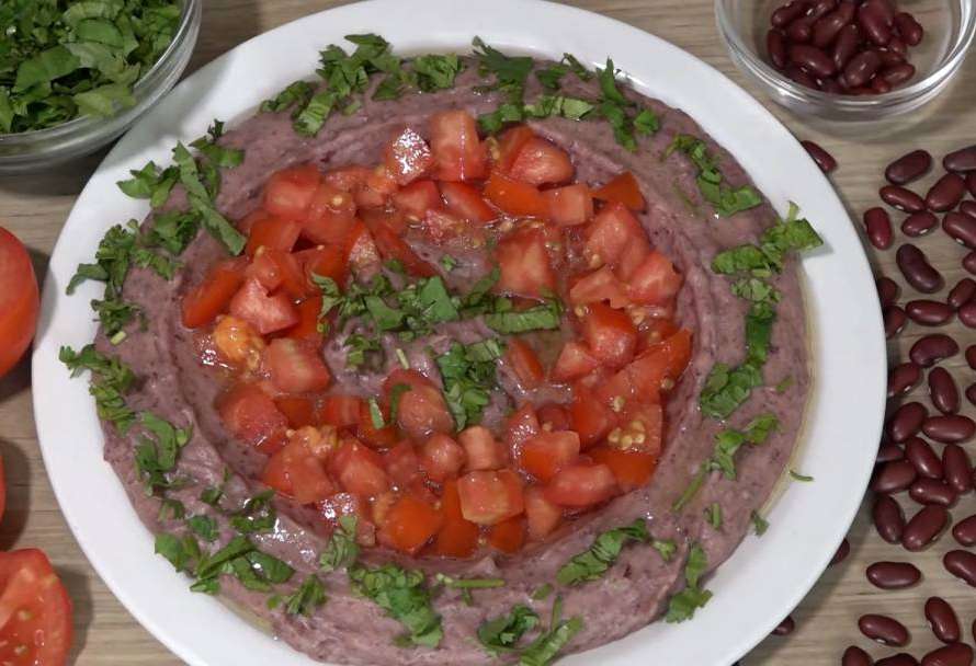 ממרח שעועית אדומה